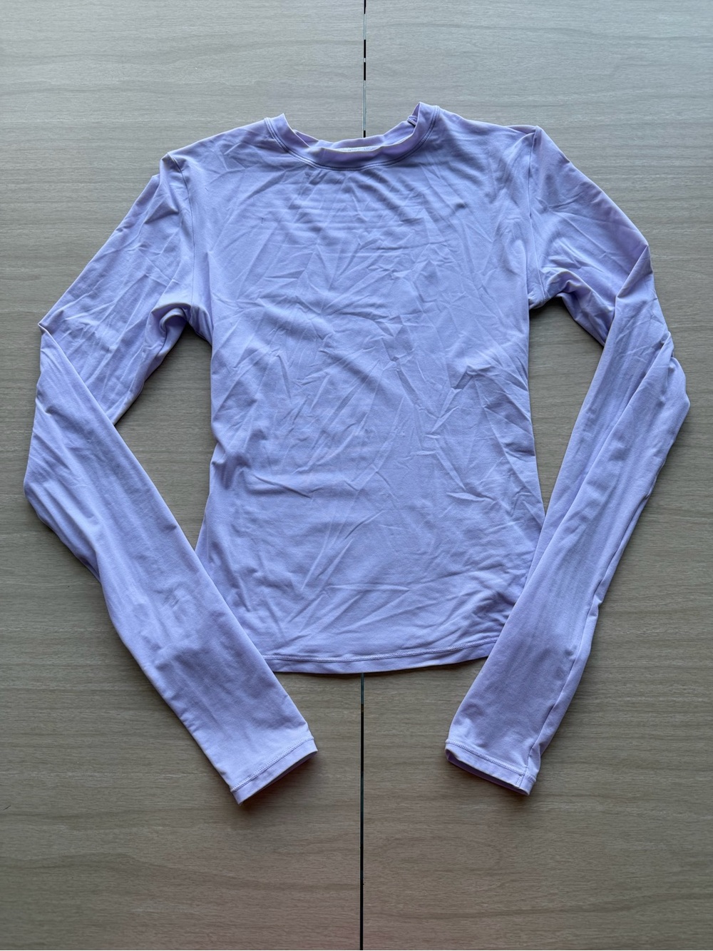 SKIMS Women’s Fitted Lavender Long Sleeve Tee XS